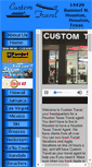 Mobile Screenshot of customtravelhouston.com